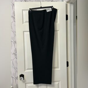 Kasper Kate classic fit Black lined dress pants 22W NWT